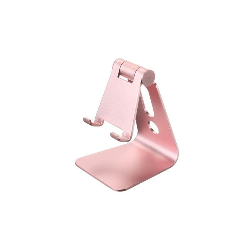 Aluminum Alloy Folding Mobile Phone Tablet Bracket Portable Chasing Drama Live Lazy Tablet Universal Ipad Shelf Adjustable