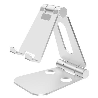 Aluminum Alloy Folding Mobile Phone Tablet Bracket Portable Chasing Drama Live Lazy Tablet Universal Ipad Shelf Adjustable