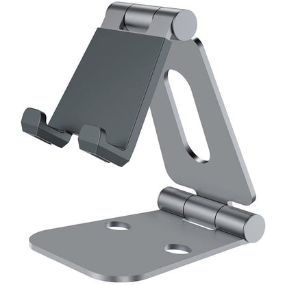 Aluminum Alloy Folding Mobile Phone Tablet Bracket Portable Chasing Drama Live Lazy Tablet Universal Ipad Shelf Adjustable