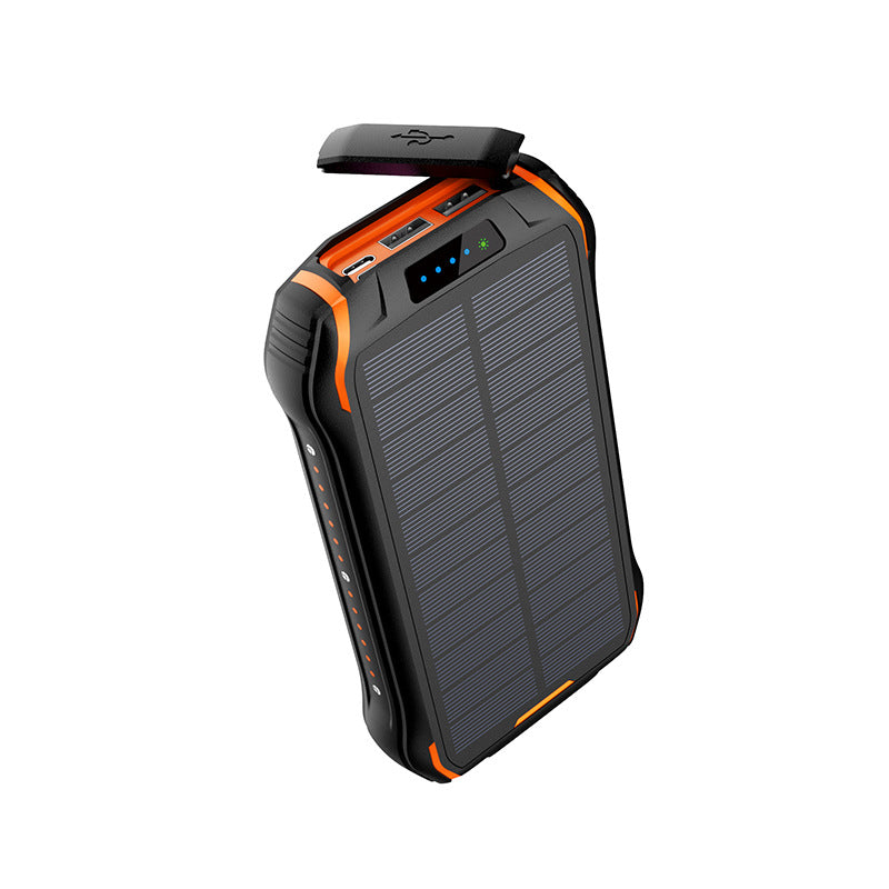 Amazon Explosive IP66 Waterproof Solar Wireless Charging Treasure 26800mAh Outdoor Lighting Mobile Power Bank