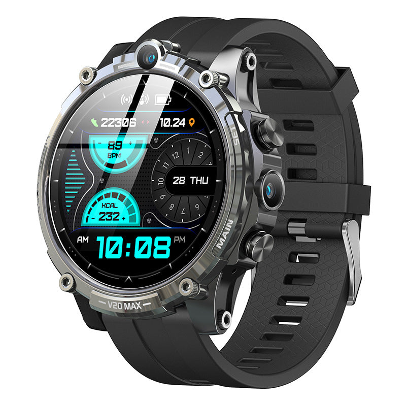 128G Smart Watch 4G Full Netcom Card Watch Video Face Recognition APP Download Middle School Student Watch