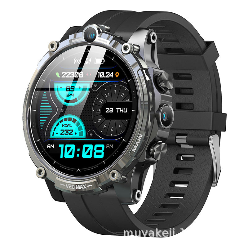 128G Smart Watch 4G Full Netcom Card Watch Video Face Recognition APP Download Middle School Student Watch