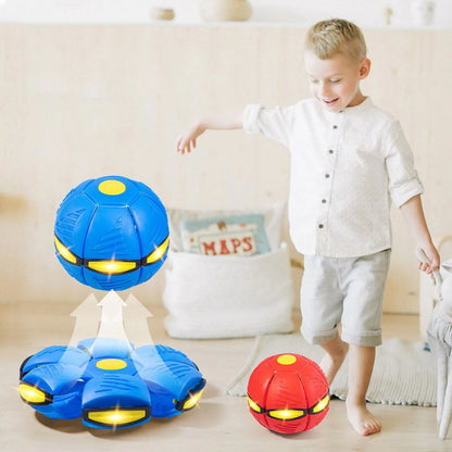 Pop Up Flying Saucer Ball Toy for Kids & Dogs