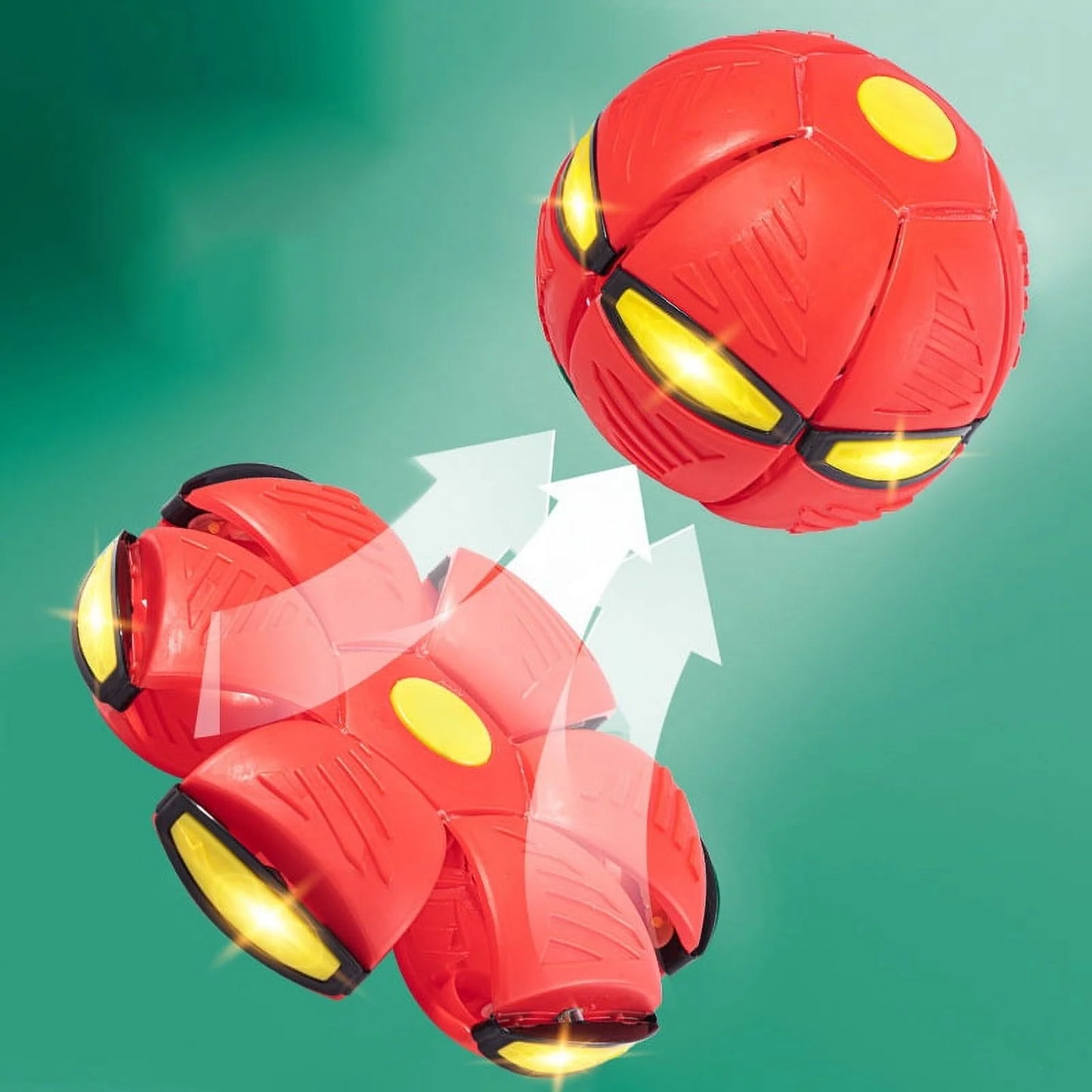 Pop Up Flying Saucer Ball Toy for Kids & Dogs
