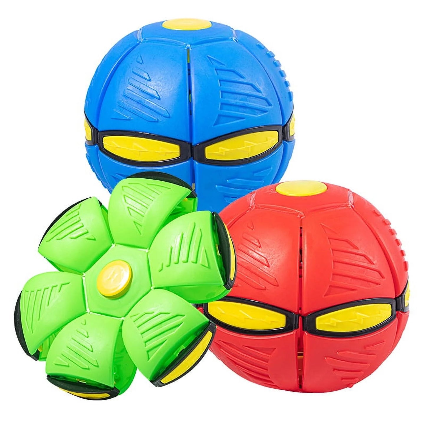 Pop Up Flying Saucer Ball Toy for Kids & Dogs